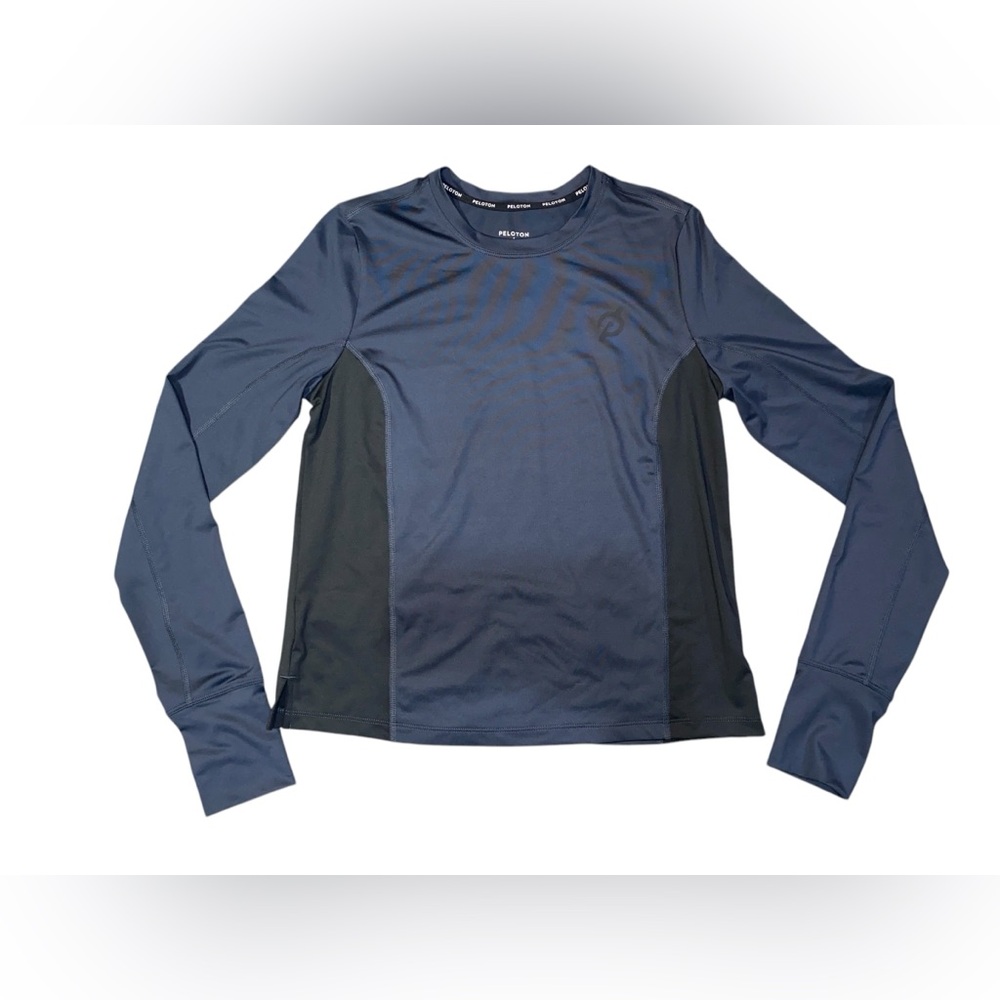 NWT Peloton Warmup Long Sleeve Dark Blue/Black Women’s Small